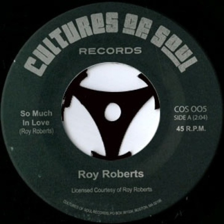 Roy Roberts - So Much In Love / You Move Me - 7" Vinyl