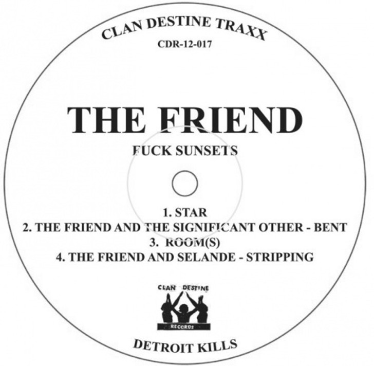 L/F/D/M / The Friend - Balearic Fisting / Fuck Sunsets - 12" Vinyl