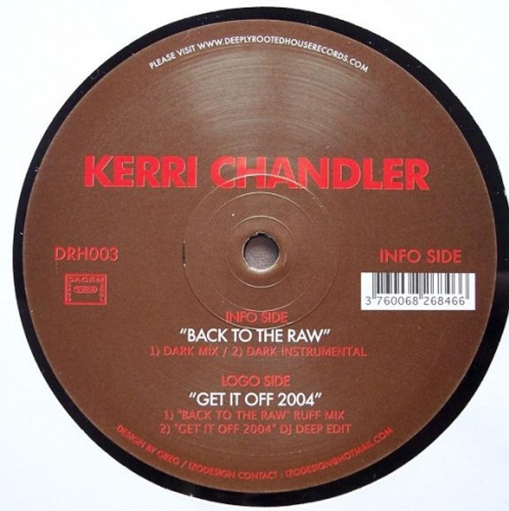 Kerri Chandler - Back to the Raw - 12" Vinyl