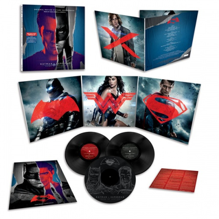 Hans Zimmer & Junkie XL - Batman v Superman: Dawn Of Justice (Original Motion Picture Soundtrack) - 3x LP VInyl