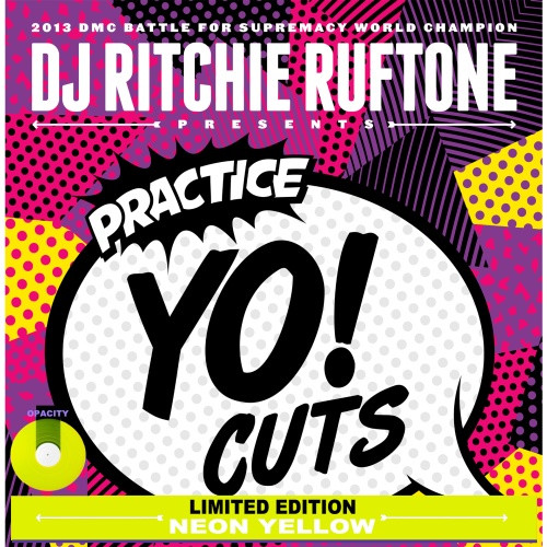 Dj Richie Ruftone - Practice Yo! Cuts Vol. 1 - LP Colored Vinyl
