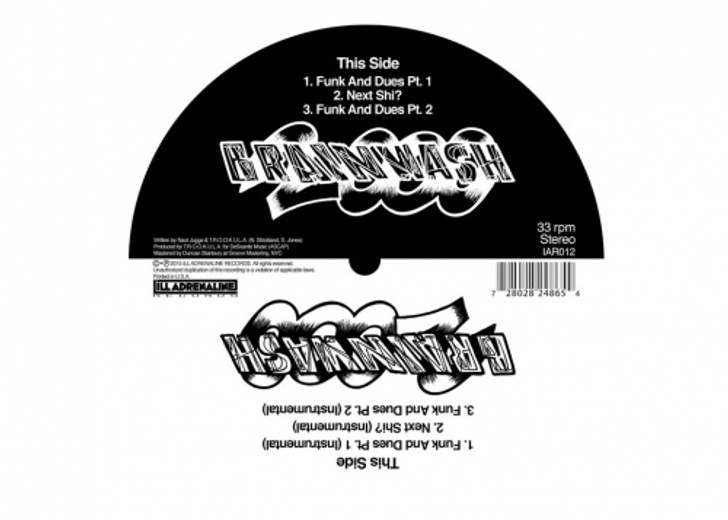Brainwash 2000 - Funk And Dues / Next Shit - 12" Vinyl