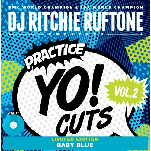 Dj Richie Ruftone - Practice Yo! Cuts Vol. 2 - LP Colored Vinyl