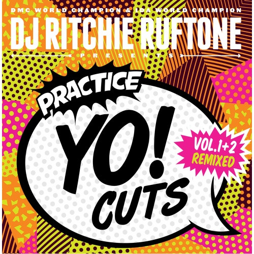 Dj Richie Ruftone - Practice Yo! Cuts Vol. 1+2 Remixed - 7" White Vinyl