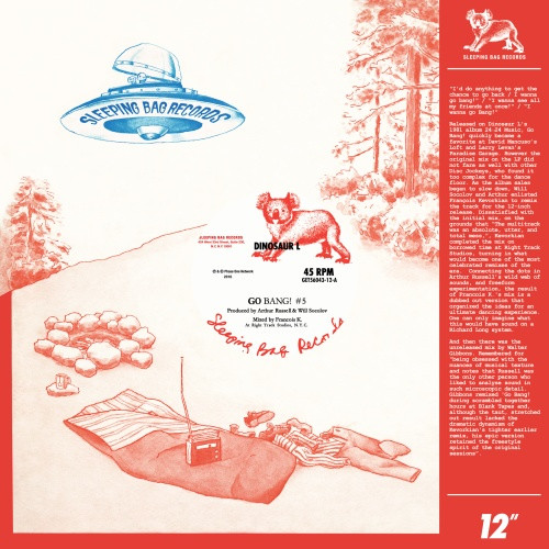 Dinosaur L - Go Bang! - 12" Vinyl