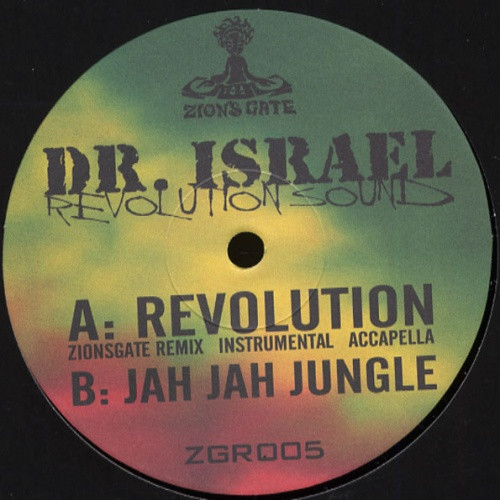 Dr. Israel - Revolution / Jah Jah Jungle - 12" Vinyl