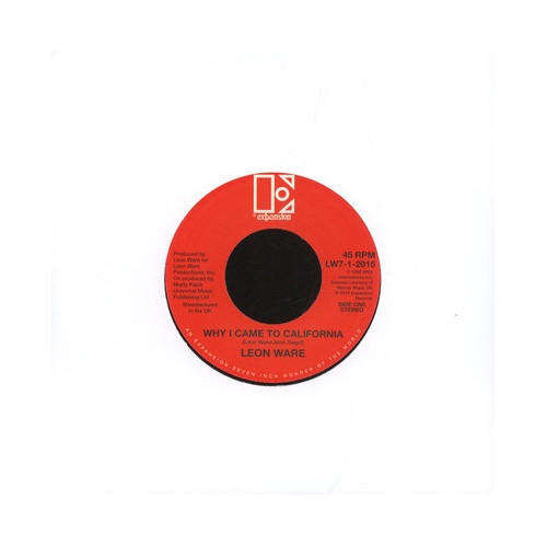 Leon Ware - Why I Came To California / Rockin' You Eternally - 7" Vinyl