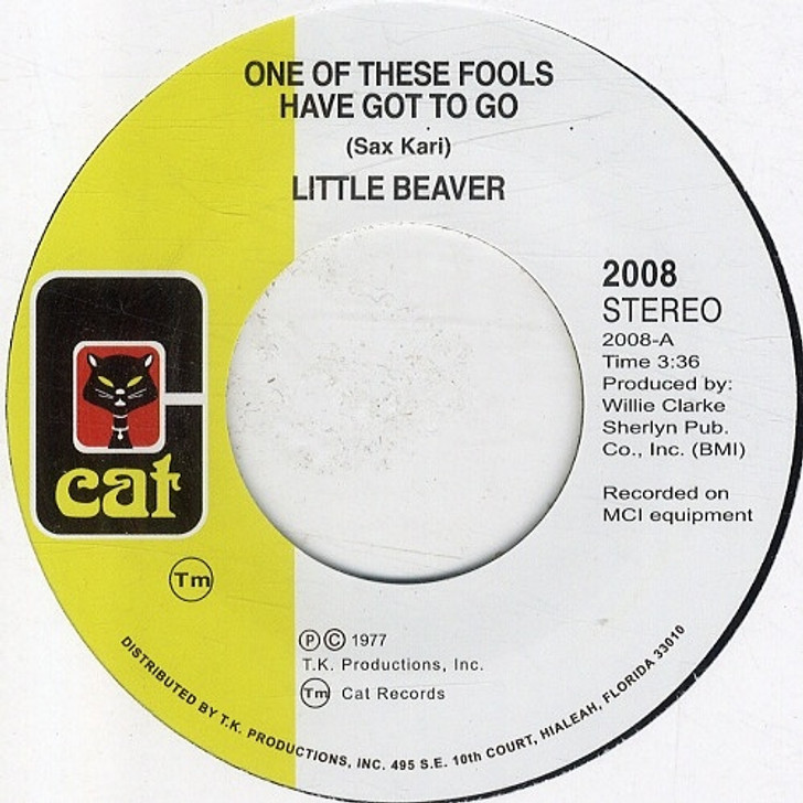 Little Beaver - One Of These Fools Have Got To Go / Concrete Jungle - 7" Vinyl