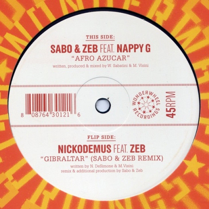 Sabo & Zeb - Afro Azucar - 12" Vinyl