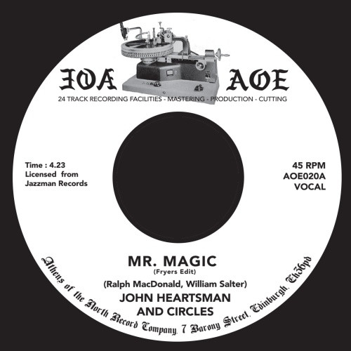 John Heartsman & Circles - Mr Magic / Talking About My Baby - 7" Vinyl
