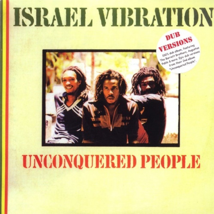 Israel Vibration - Unconquered People DUB - LP Vinyl