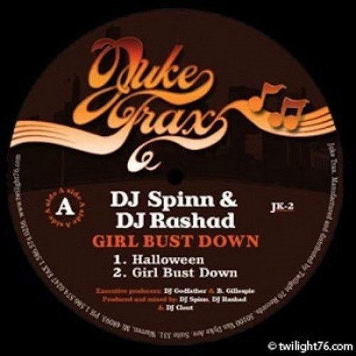 Dj Spinn & DJ Rashad - Girl Bust Down - 12" Vinyl