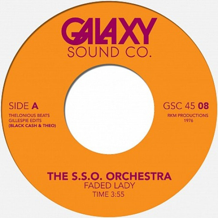 S.S.O. Orchestra - Faded Lady Edits - 7" Vinyl