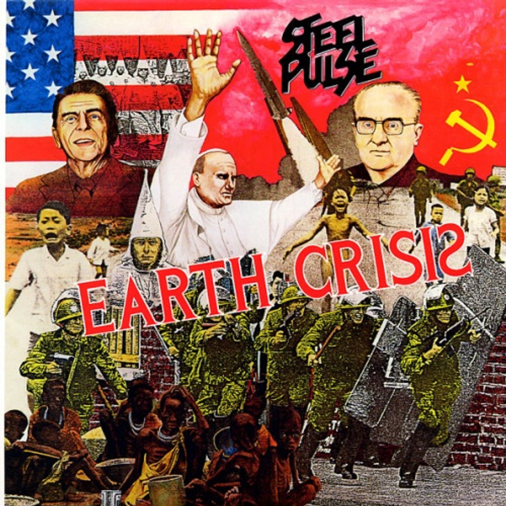 Steel Pulse - Earth Crisis - LP Vinyl