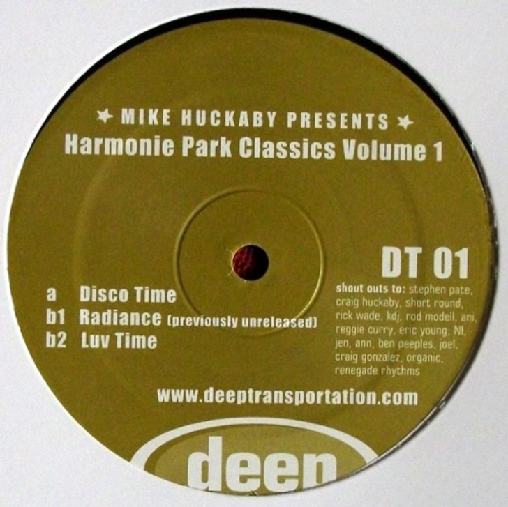 Mike Huckaby - Harmonie Park Classics Vol 1 - 12" Vinyl