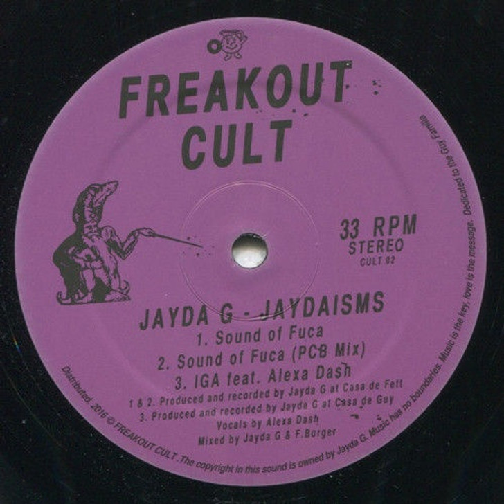 Jayda G - Jaydaisms - 12" Vinyl