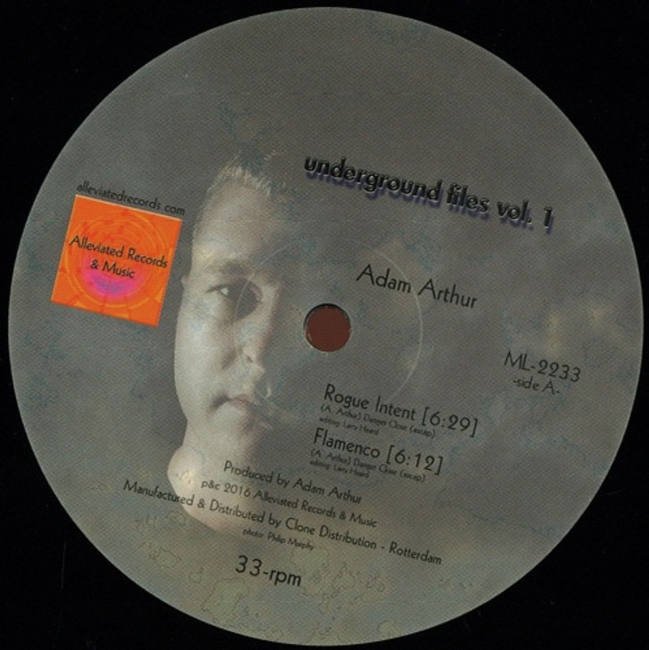 Adam Arthur / Michael Kuntzman - Underground Files Vol. 1 - 12" Vinyl