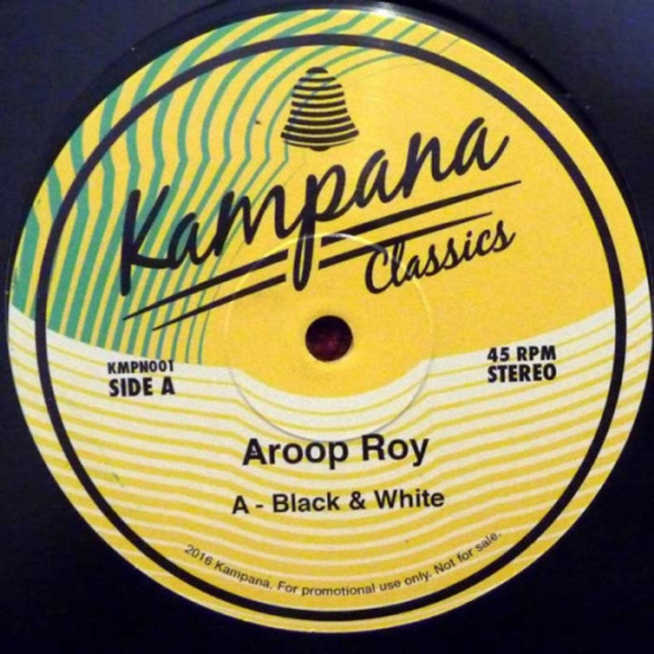 Aroop Roy - Black & White / Killimanjaro - 12" Vinyl