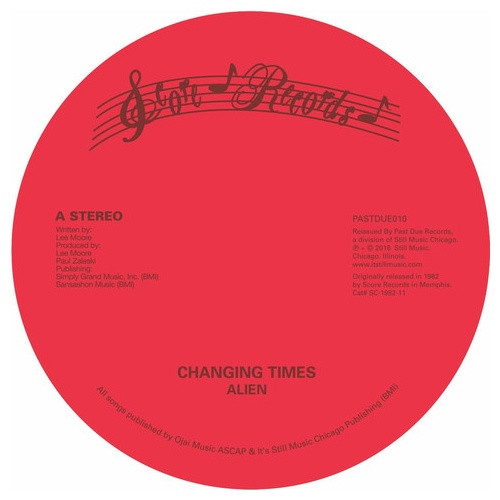 Alien - Changin Times - 12" Vinyl