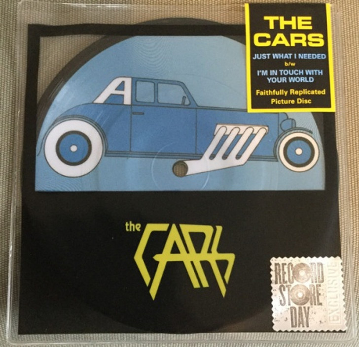 The Cars - Just What I Needed / I'm In Touch With Your World RSD - 7" Picture Disc Vinyl