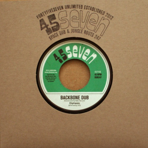 Diphasic - Backbone Dub / Reason - 7" Vinyl