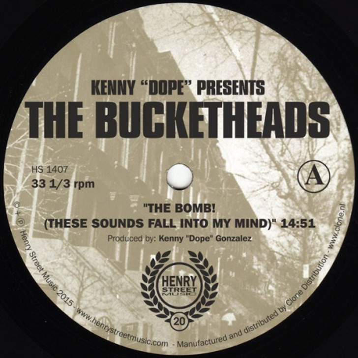 The Bucketheads - The Bomb! (These Sounds Fall Into My Mind) - 12" Vinyl
