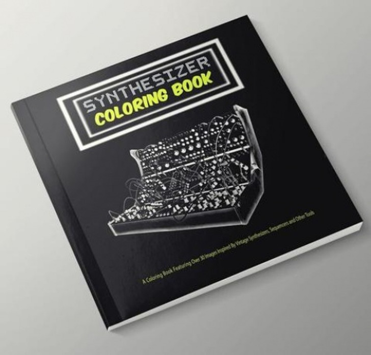 Synthesizer Coloring Book -   - Book