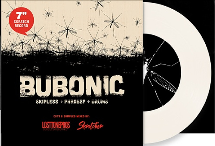 Various Artists - Bubonic Breaks (White) - 7" Colored Vinyl