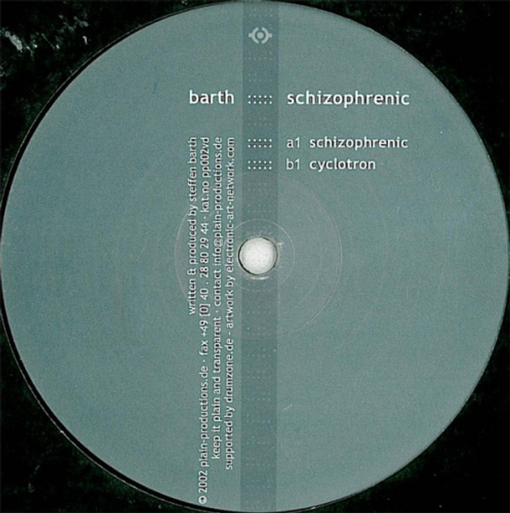 Barth - Schizophrenic - 12" Vinyl