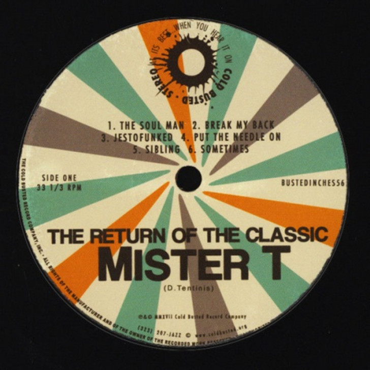 Mister T - Return Of The Classic - LP Vinyl