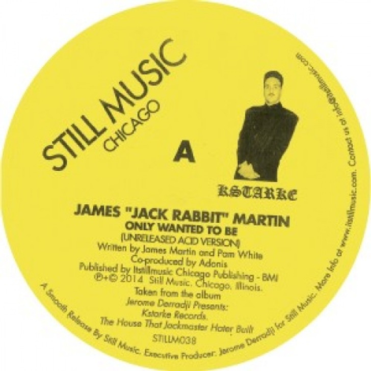 James "Jack Rabbit" Martin - There Are Dreams And There Is Acid - 12" Vinyl