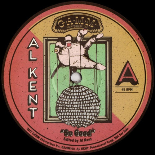 Al Kent - So Good - 12" Vinyl