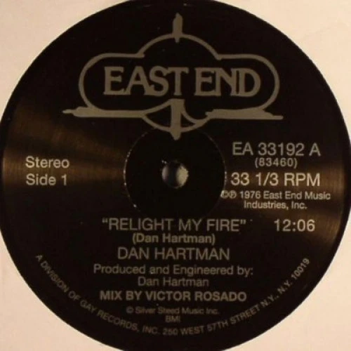 Dan Hartman - Relight My Fire / Vertigo - 12" Vinyl