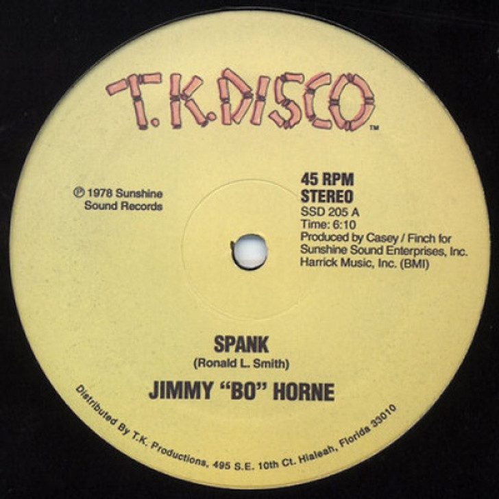 Jimmy Bo Horne - Spank/Is It In - 12" Vinyl