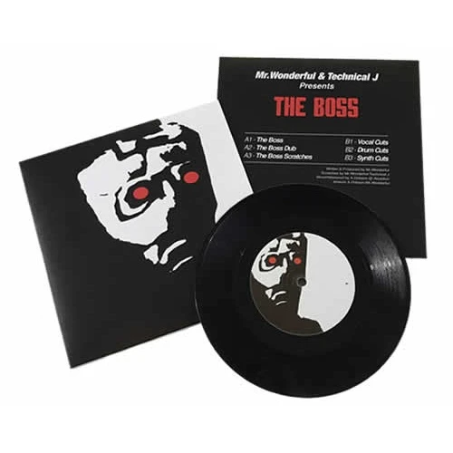 Mr. Wonderful & Technical J - The Boss - 7" Vinyl