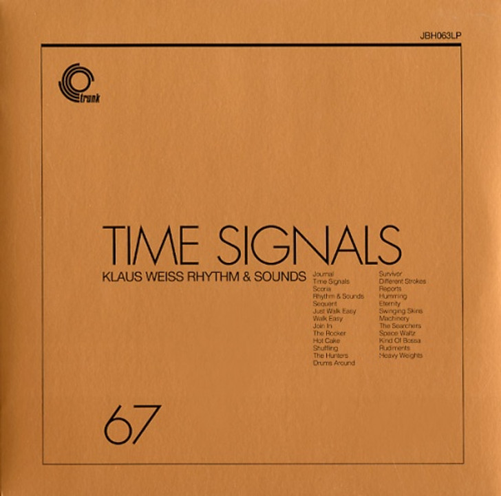 Klaus Weiss - Time Signals - LP Vinyl