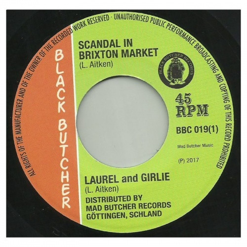 Laurel Aitken - Scandal In Brixton - 7" Vinyl