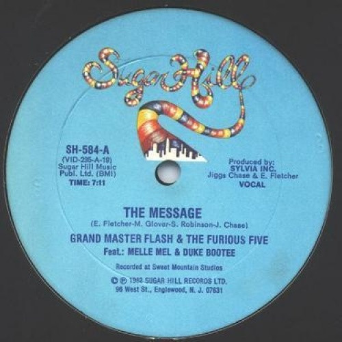 Grandmaster Flash - The Message - 12" Vinyl