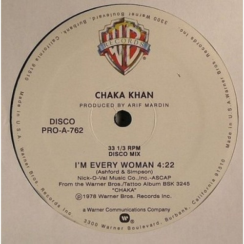 Chaka Khan - I'm Every Woman/Clouds - 12" Vinyl