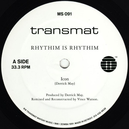 Rhythim Is Rhythim - Icon / Kao-Tic Harmony (Vince Watson Reconstructions) - 12" Vinyl