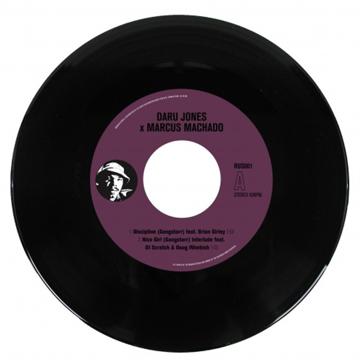Daru Jones x Marcus Machado - Discipline / Nice Girl / Meat Grinder - 7" Vinyl