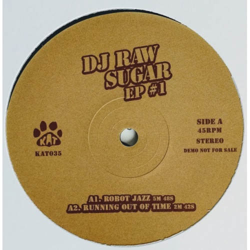 Dj Raw Sugar - Edits Ep #1 - 12" Vinyl