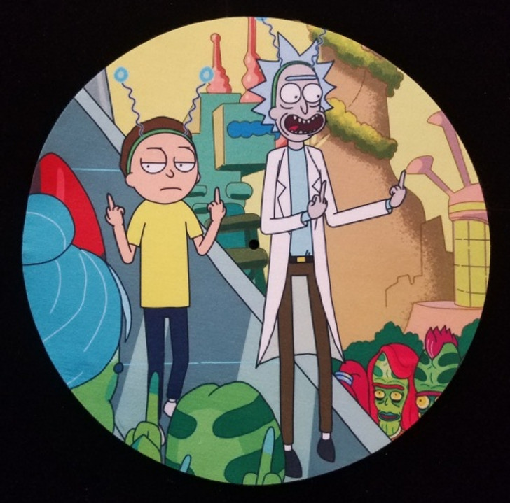 Rick & Morty - Ricks Must Be Crazy - Single Slipmat