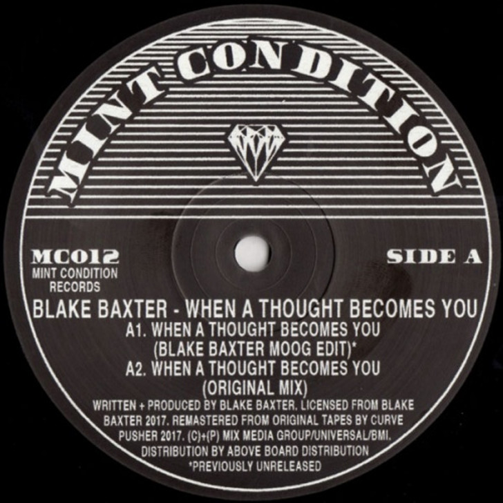 Blake Baxter - When A Thought Becomes You - 12" Vinyl