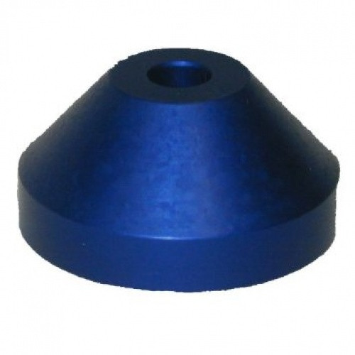 Aluminum Spindle Adapter - Blue - 7" Adapter