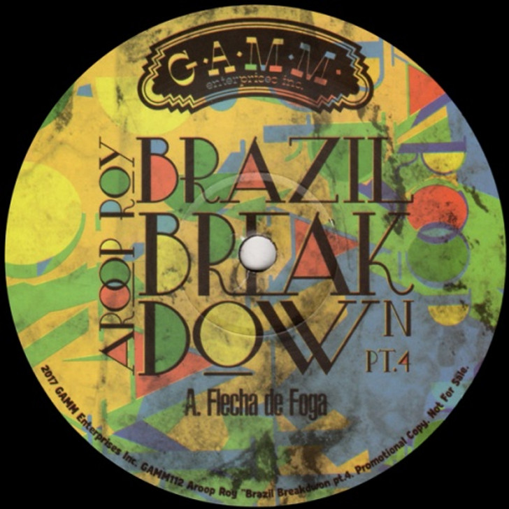 Aroop Roy - Brazil Breakdown Pt. 4 - 12" Vinyl