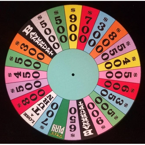 Wheel Of Fortune -   - Single Slipmat