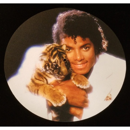 Michael Jackson - Tiger Cub - Single Slipmat