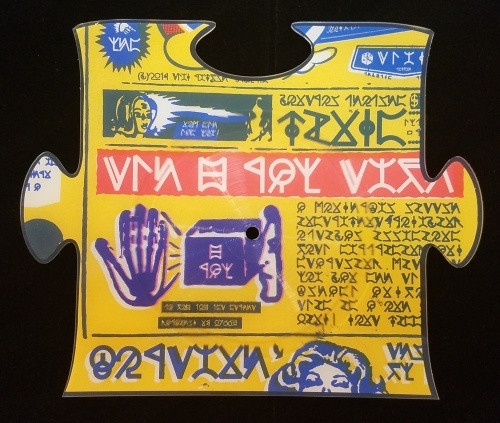 DJ Q-Bert - Extraterrestria Puzzle Piece #8 - 10" Picture Disc Vinyl