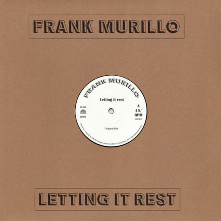 Frank Murillo - Letting It Rest - 12" Vinyl